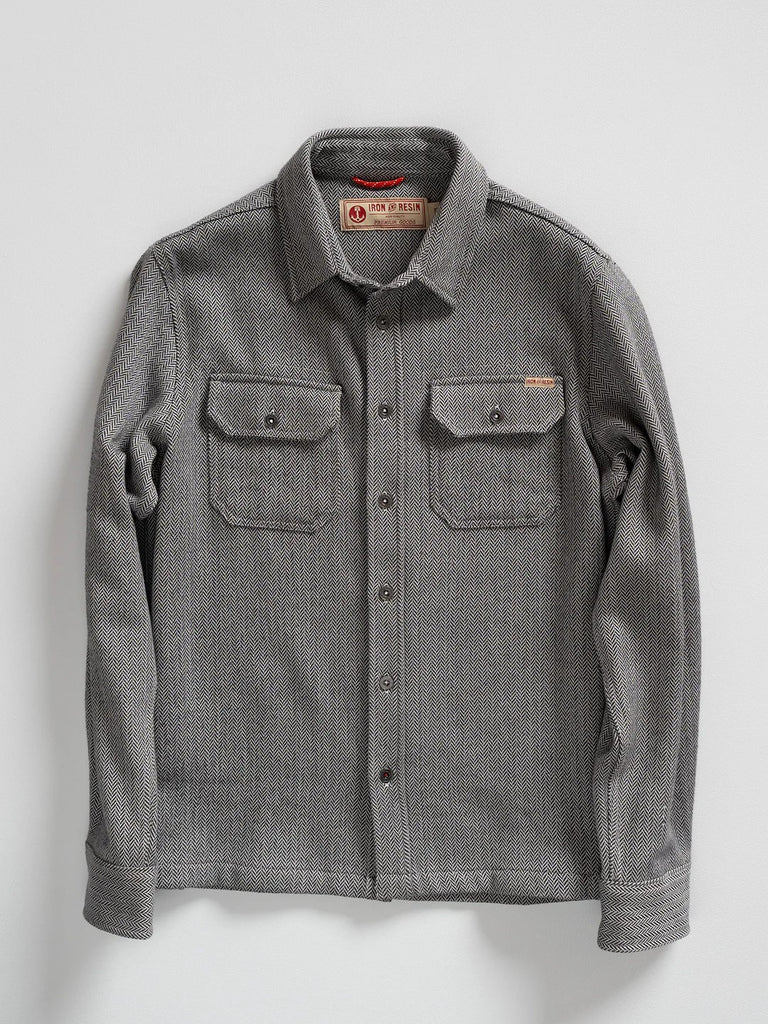 Herringbone Shiff Shirt - Iron & Resin