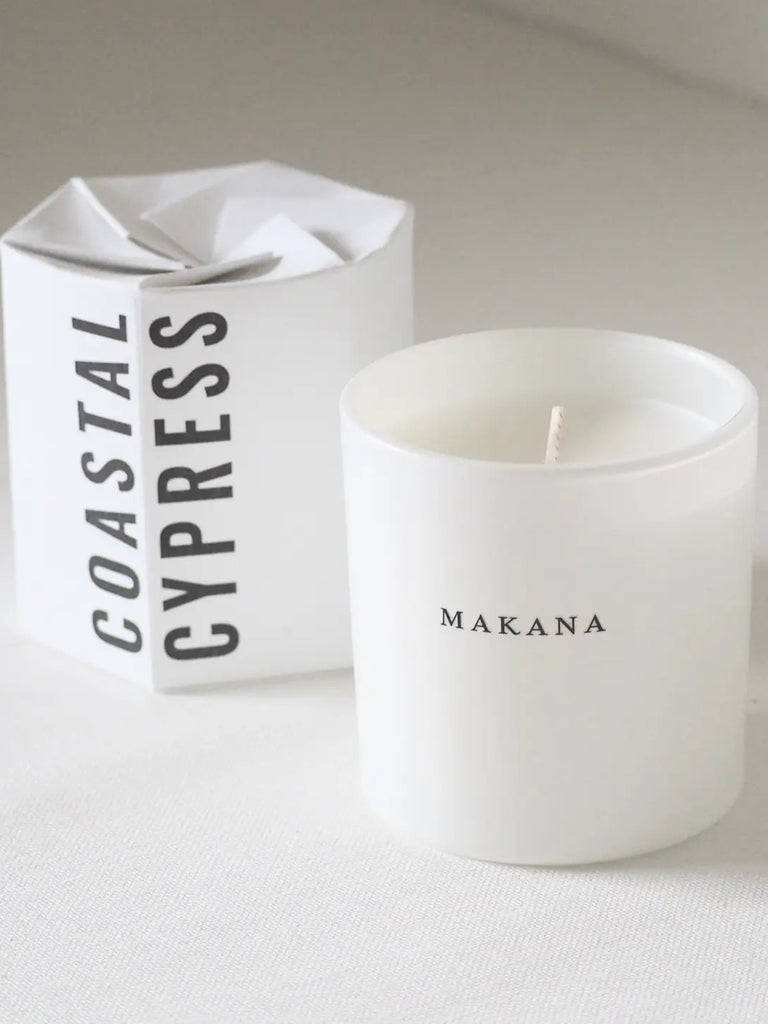 Coastal Cypress Pliage Candle - Makana