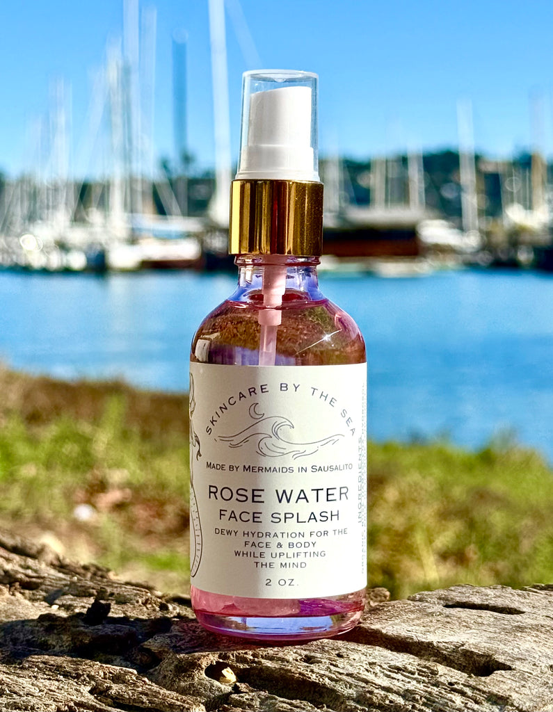Rose Water Face Splash / Skincare By The Sea