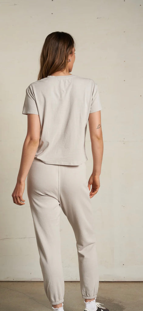 Harley Tee- Silver - Perfect White Tee