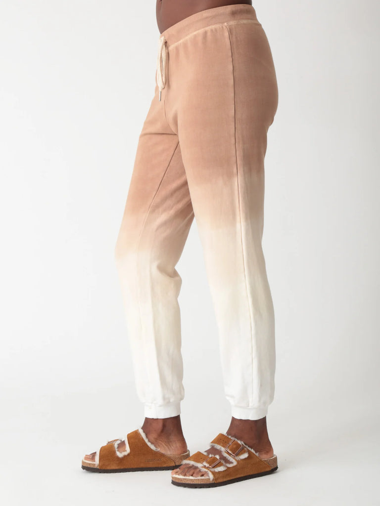 Sunny Jogger Sweatpants - Ombré Latte -  by Electric Rose