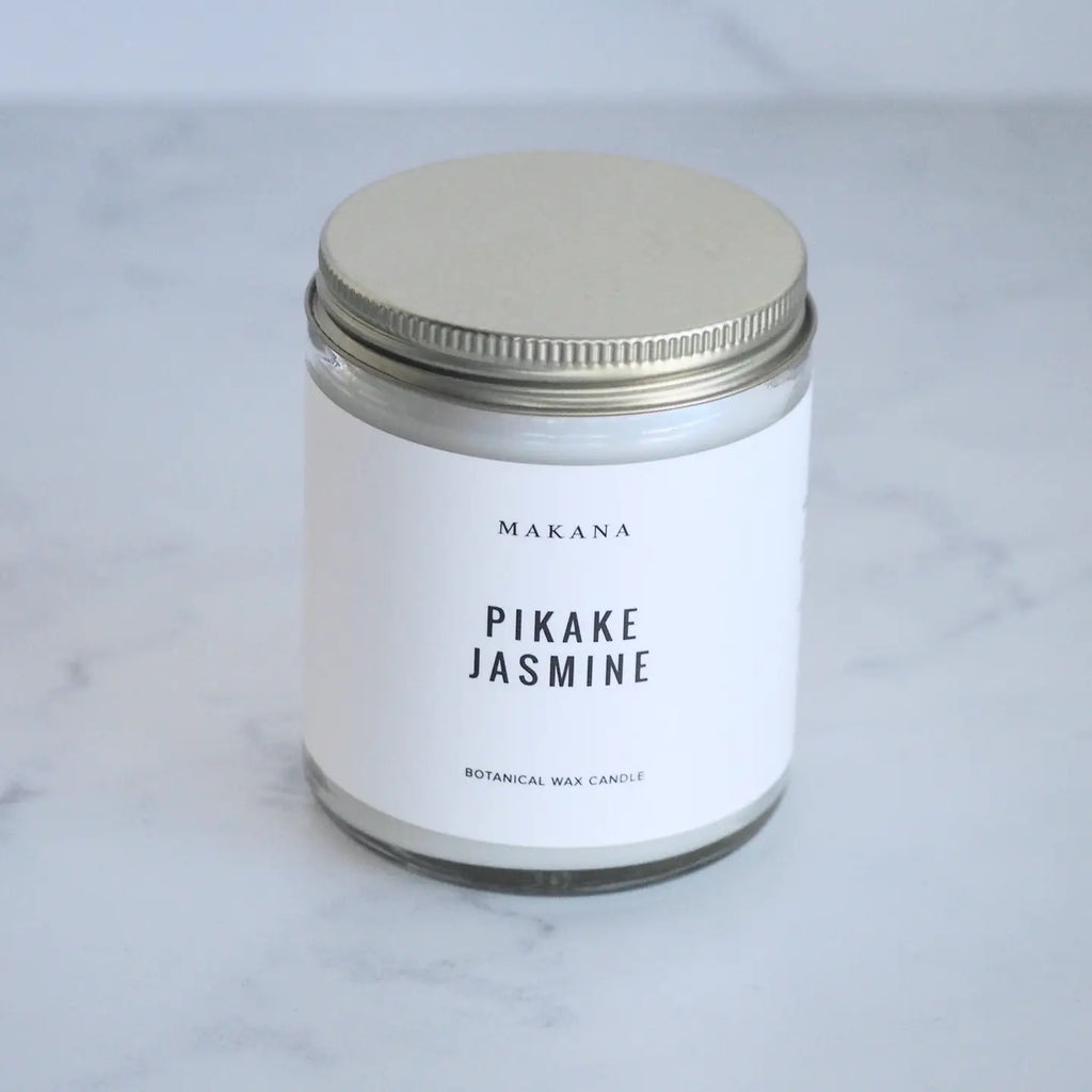 Pikake Jasmine - Modern Apothecary Jar Candle - Makana