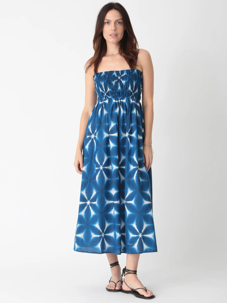 Camilla Dress - Shibori Print (by Electric Rose)