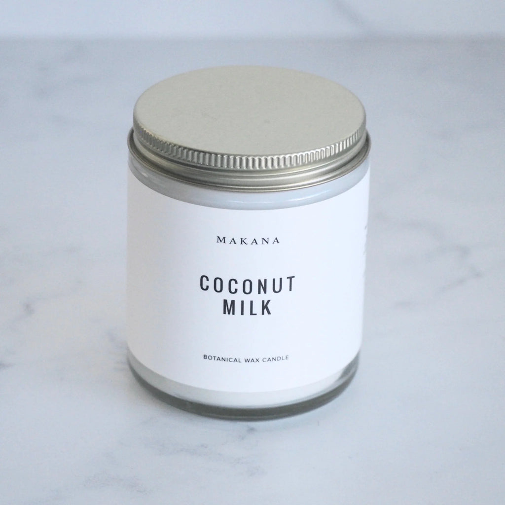 Coconut Milk - Modern Apothecary Jar Candle - Makana