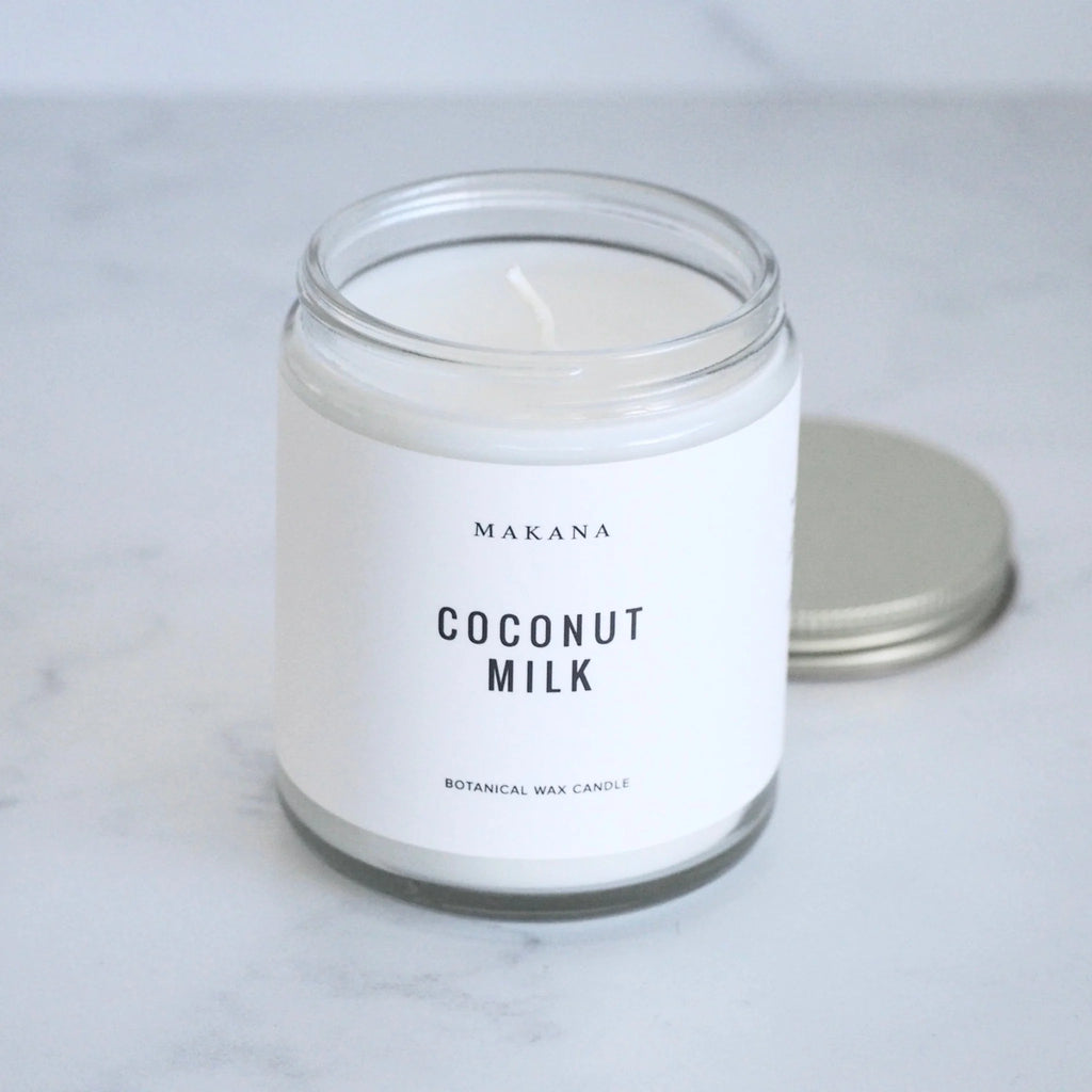 Coconut Milk - Modern Apothecary Jar Candle - Makana