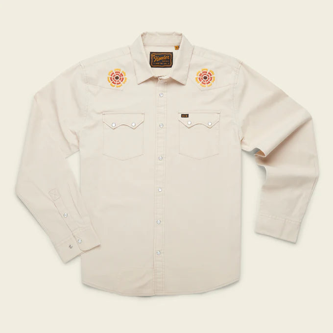 Crosscut Deluxe Snapshirt - Beach Blooms / Howler Bros