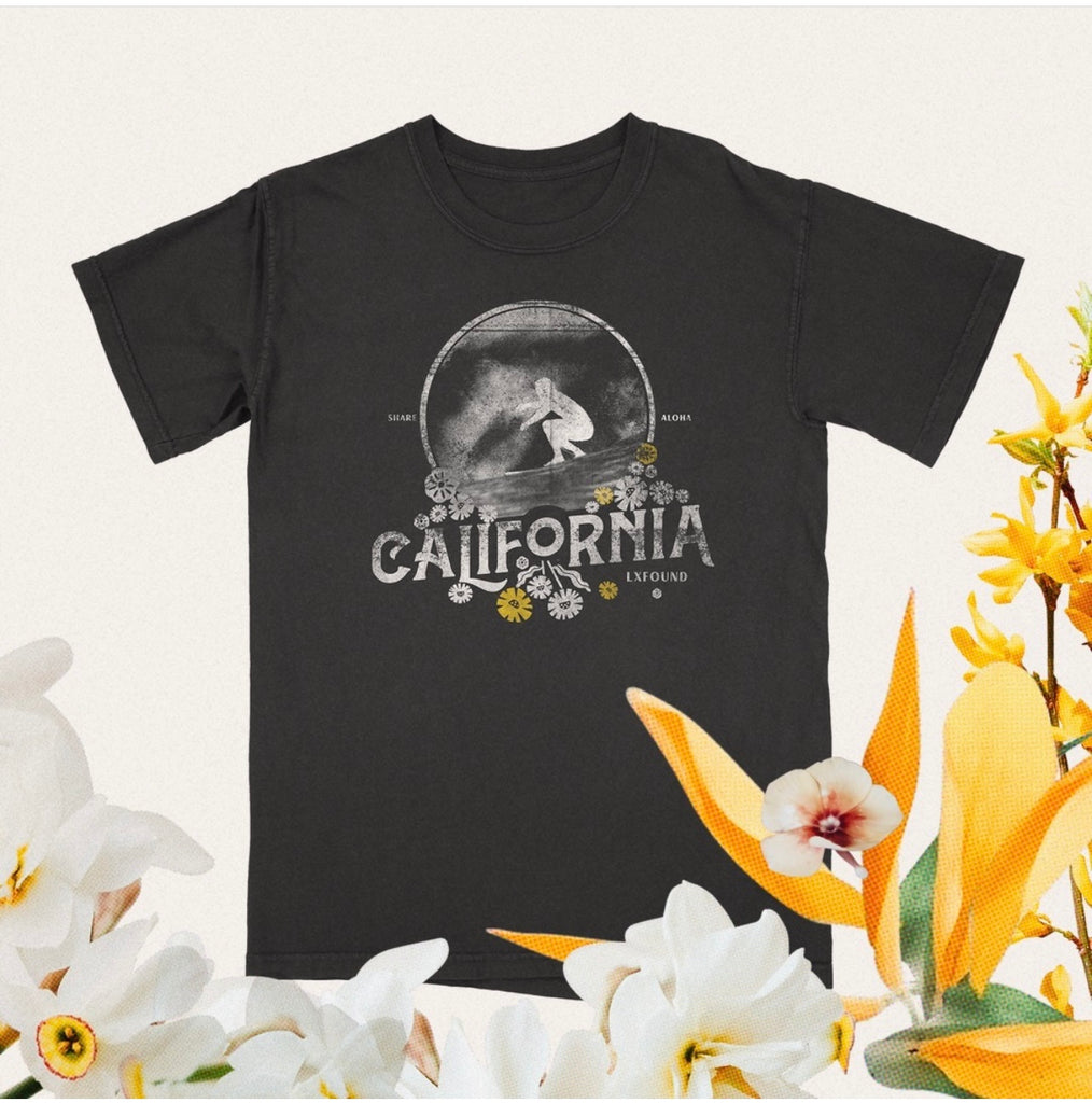 California T-Shirt / LXST & FOUND