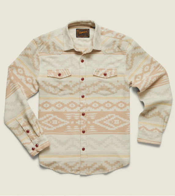 Sheridan Longsleeve - Terranova Bone / Howler Bros