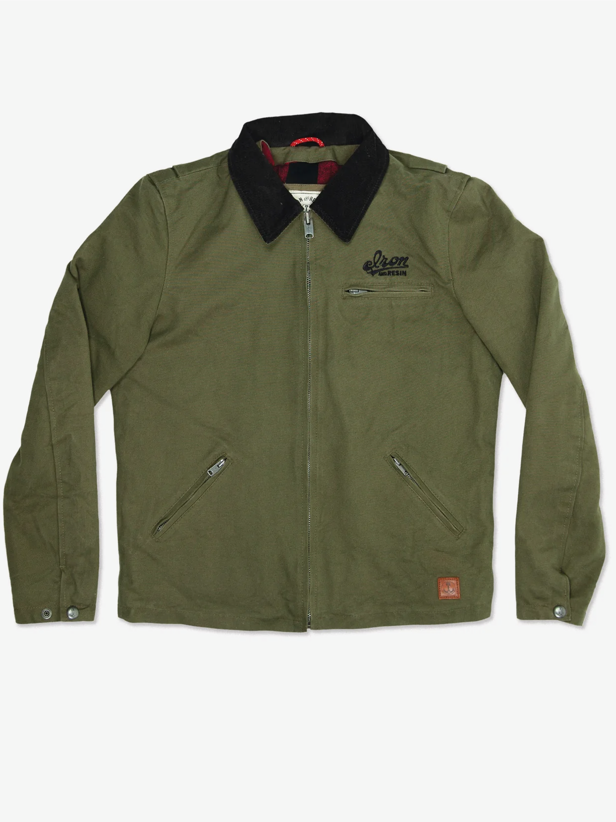 Service Jacket - Olive Green - Iron & Resin