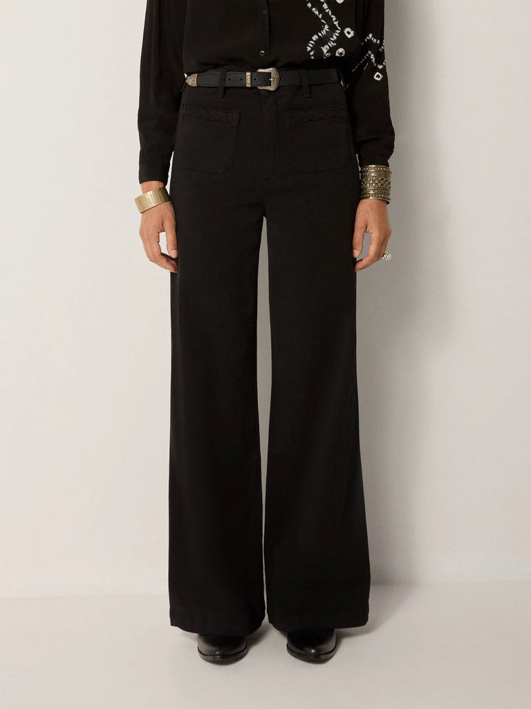 Giuletta Pant - Capuleto Nero Black - Maison Hotel