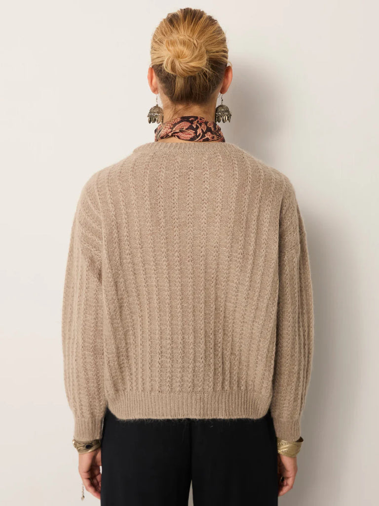 Nina Sweater - Ivory - Maison Hotel
