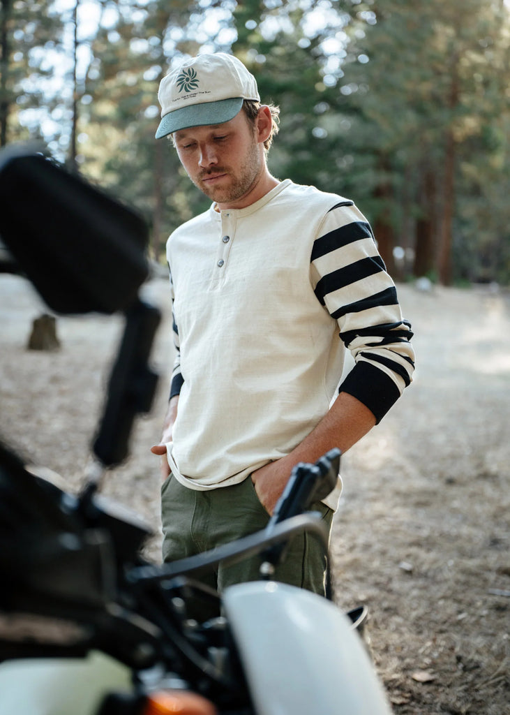 Motor Henley - Natural - Iron & Resin