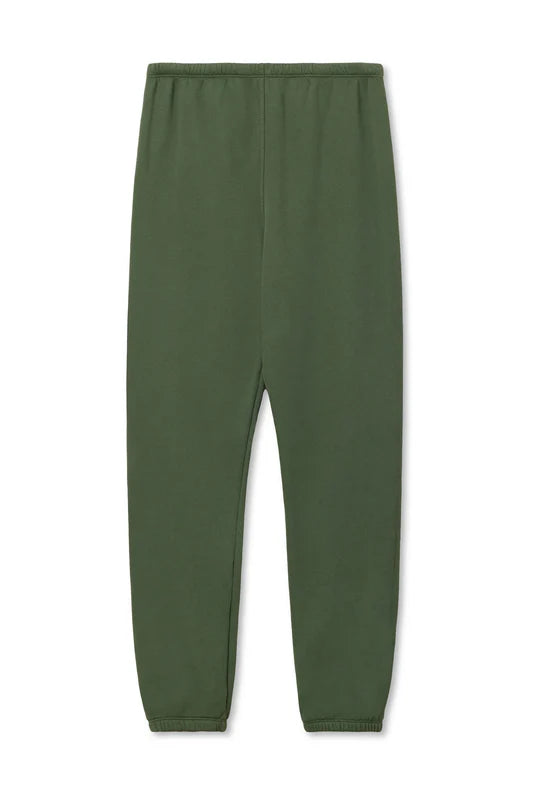 Johnny french terry sweatpants - Vintage Black - Perfect White Tee