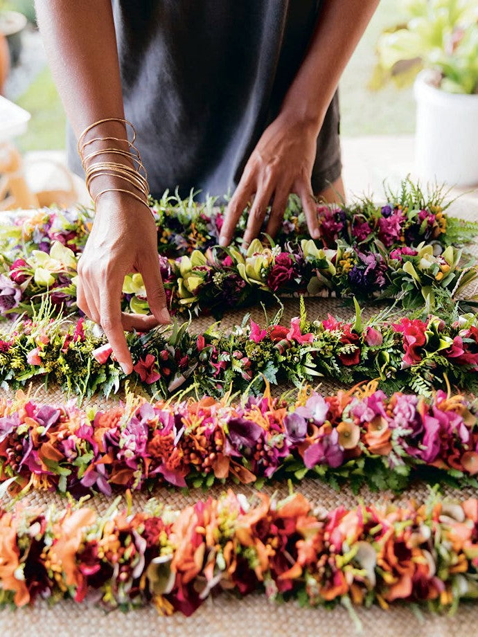 LEI ALOHA: A BOOK CELEBRATING THE VIBRANT FLOWERS AND LEI OF HAWAI'I by Meleana Estes