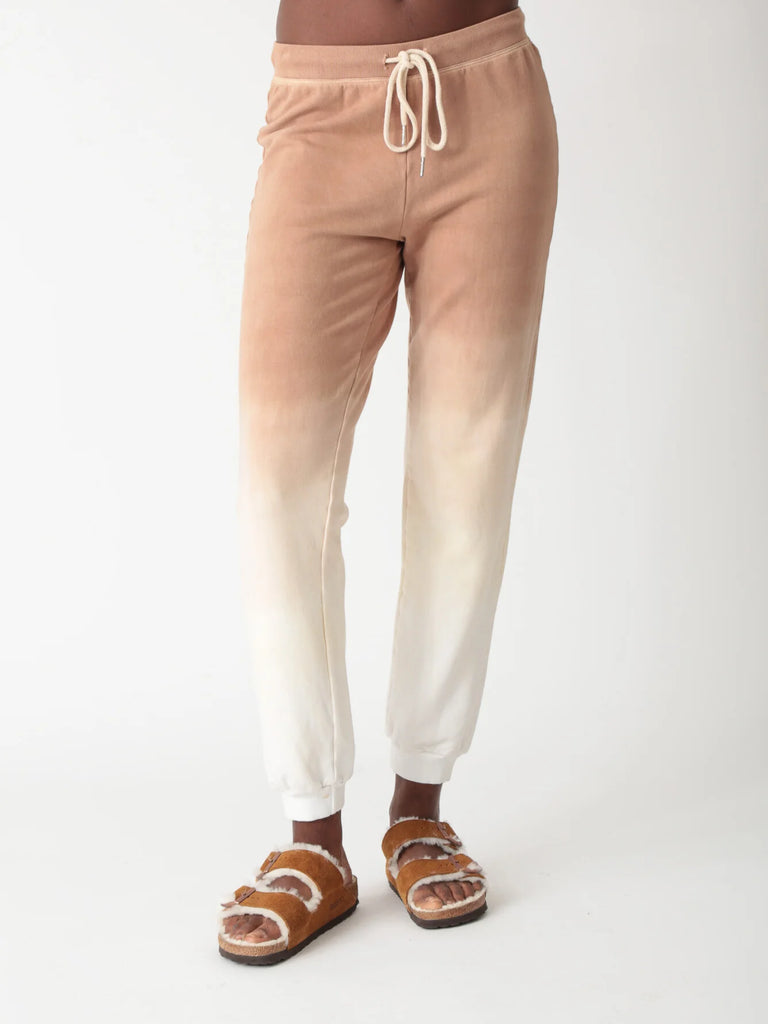 Sunny Jogger Sweatpants - Ombré Latte -  by Electric Rose