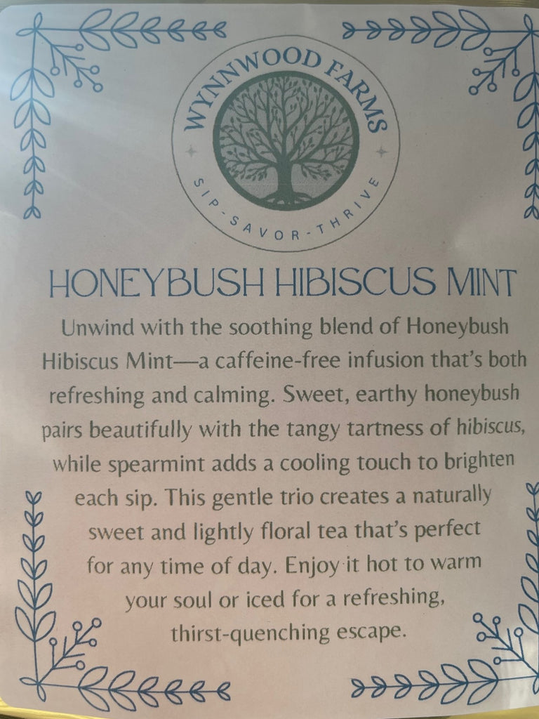 Honeybush Hibiscus Mint / Herbal Tea from Hawaii