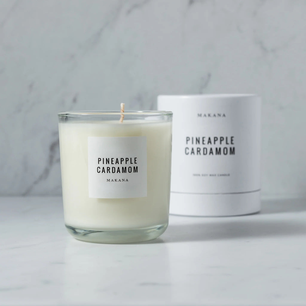 Pineapple Cardamom Candle - Makana