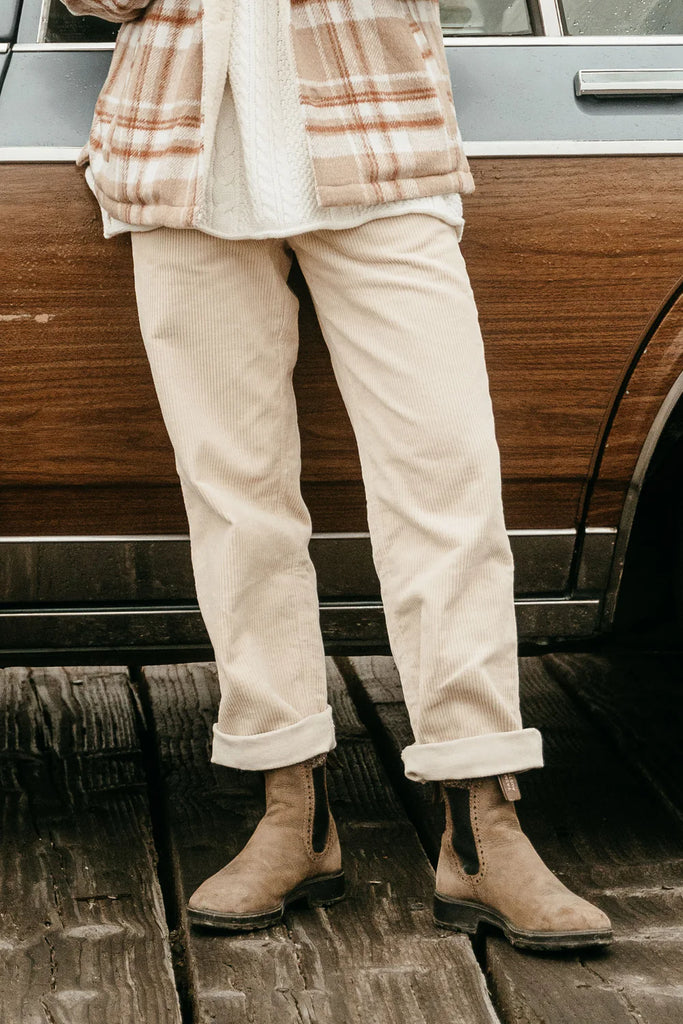 Unisex Dayton - Cream Cord Pants / Ottway