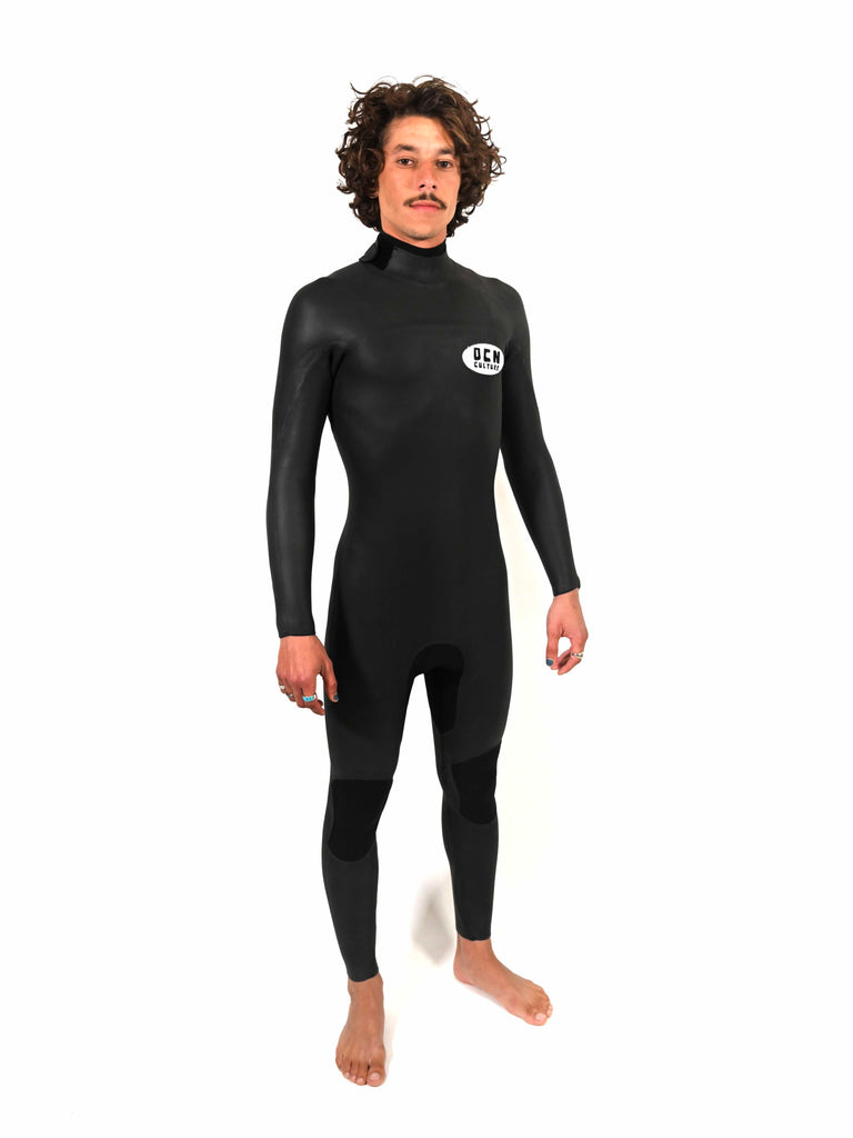 Mens The Mod Wetsuit - Smooth Skin 3MM Black