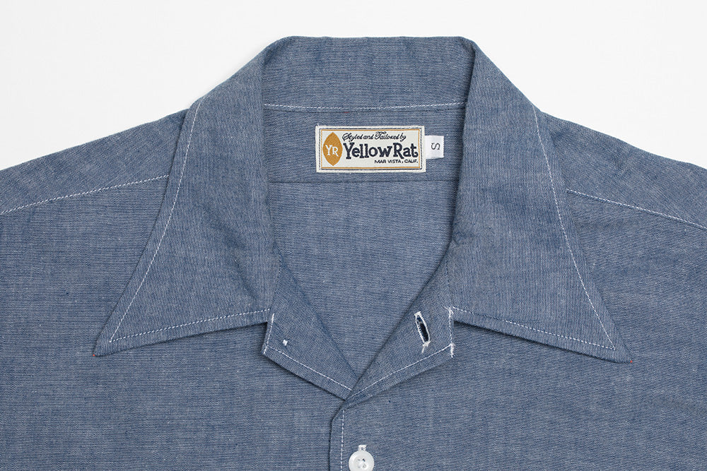 40's Work Shirt / Indigo - YELLOW RAT PRODUCTIONS,