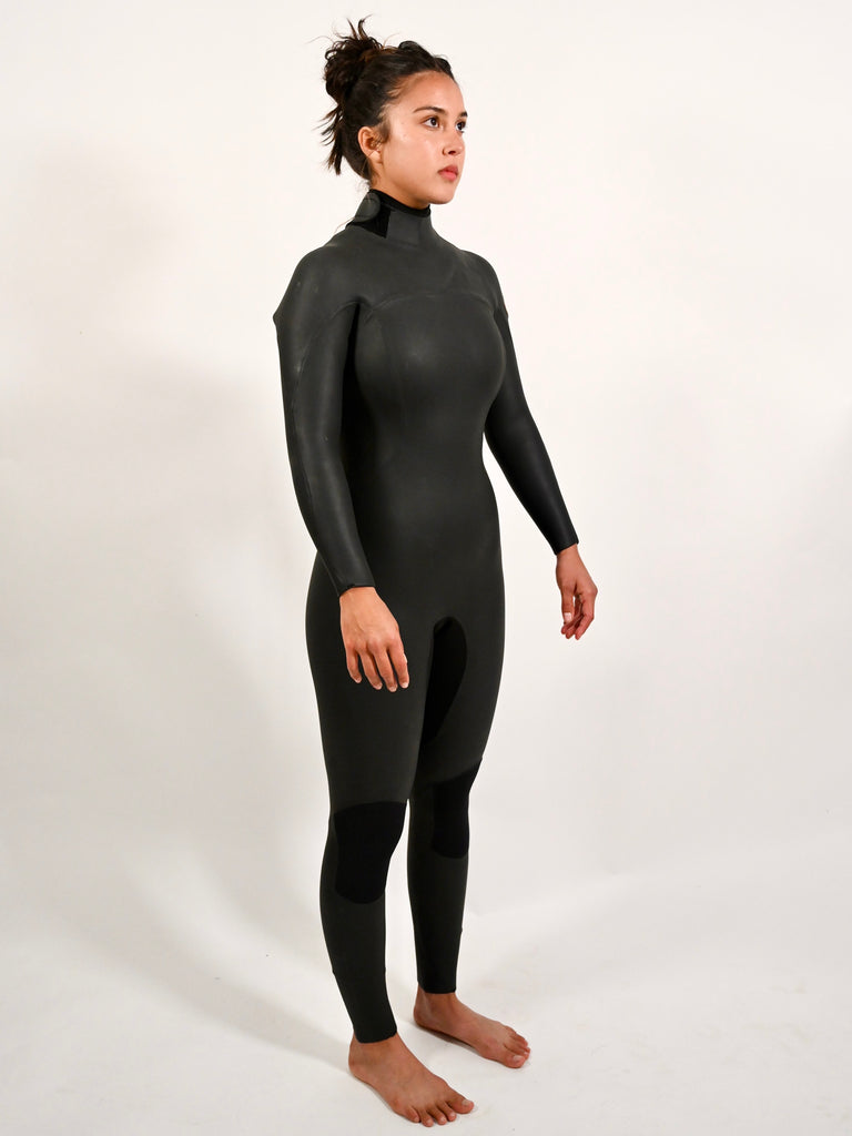 Womens The Mod Retro Wetsuit - Smooth Skin 3MM Black