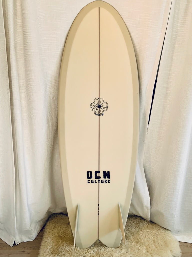 TVM Surfboards By Trey Martinho 5’7” Fish w/ Wood Fins