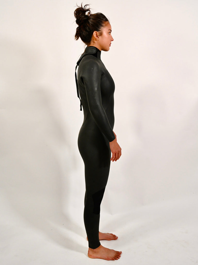 Womens The Mod Retro Wetsuit - Smooth Skin 3MM Black