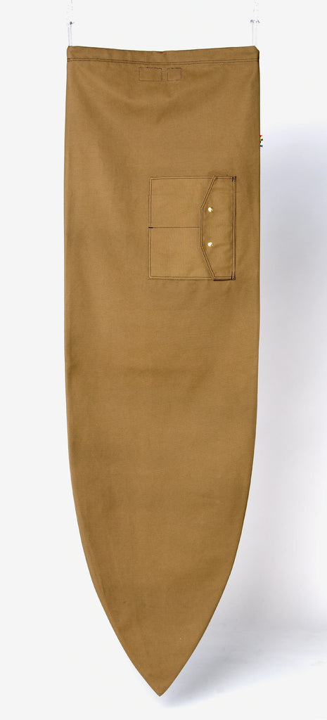 Ranger Brown Shortboard Bag 6'2"  - OLA Canvas